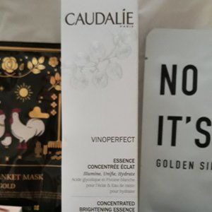 Caudalie Vinoperfect essence; K-beauty masks, more